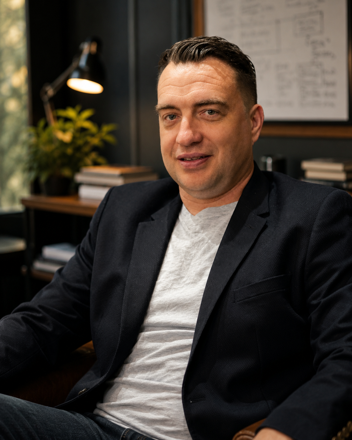 Portrait of Paul Kerr